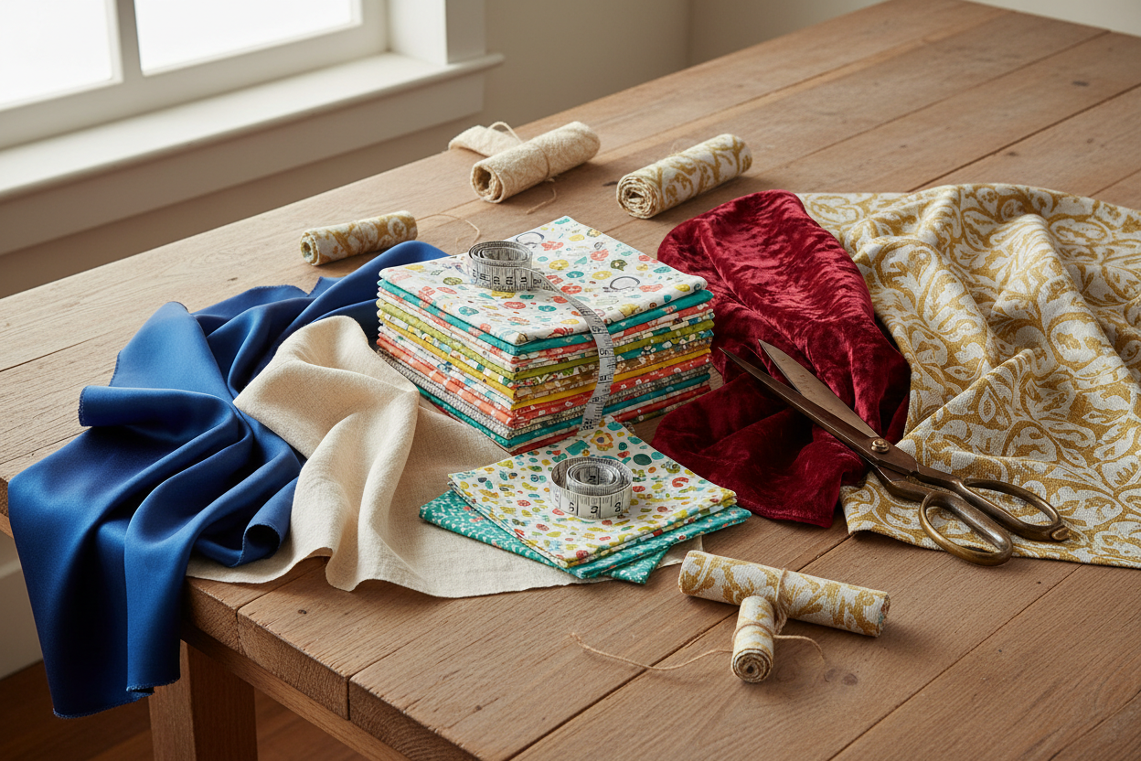 How to Choose the Right Fabric for Clothing, Quilting, and Home Décor