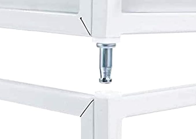 1/2/3-Combo Stacker Center Divided Breeder Breeding Bird Flight Double Rolling Cage for Aviaries Canaries Cockatiels Lovebirds Finches Budgies Small Parrots (White Vein, Three Stacker)