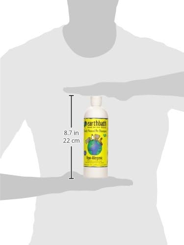 Earthbath Hypoallergenic Dog Shampoo – Pet Shampoo for Sensitive Skin & Allergies, Made in USA – Fragrance Free, 16 oz (Pack of 1)