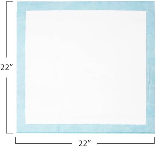 BV Puppy Pads Leak-Proof 300 Count 22"x 22" - Absorbent Pee Pads for Dogs with 6-Layer Design, Rapid Dry Sheet & Built-in Attractant - Dog Pad with Odor Control, Perfect for Puppies & Senior Dogs