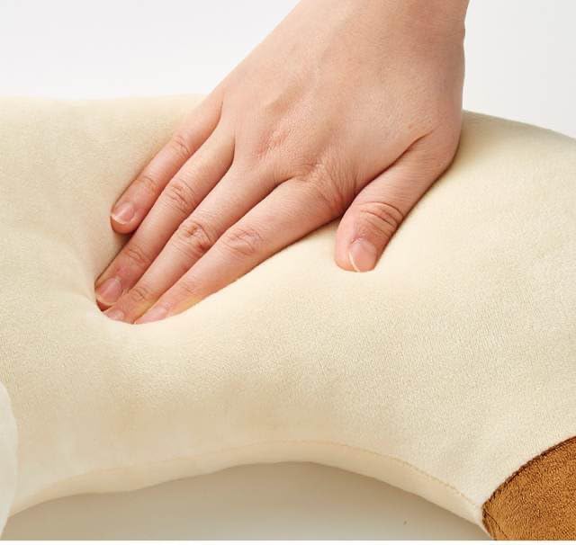 U-Shaped Cat Plush Pillow, Cute Plushies, 20" - Ultrasoft Cat Stuffed Animal, Birtday Gift (Bicolor)