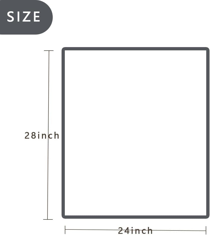 Couch Arm Covers, Anti-Slip Sofa Armrest Cover for Recliner, 2pc Washable Sofa Arm Covers, Dogs Cats Pet Scratch Proof Couch Arm Protectors, Grey, 24x28inch