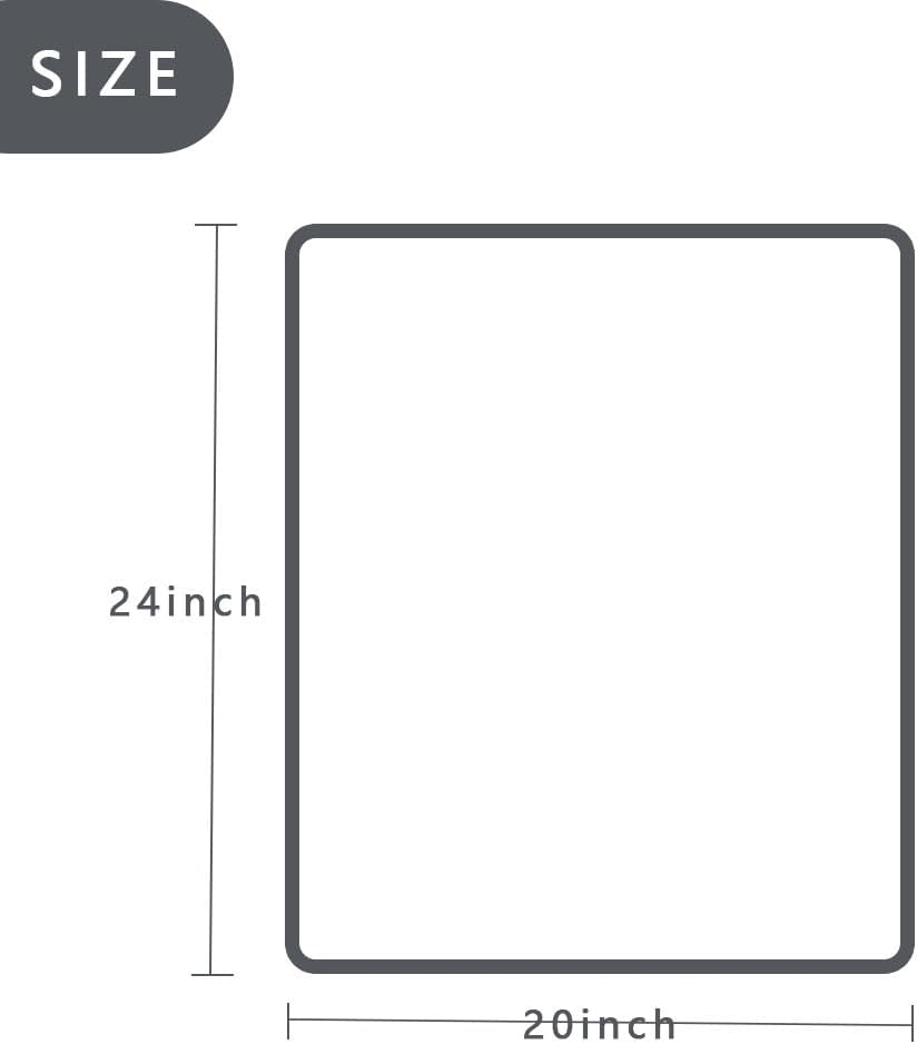 Couch Arm Covers, Anti-Slip Sofa Armrest Cover for Recliner, 2pc Washable Sofa Arm Covers, Dogs Cats Pet Scratch Proof Couch Arm Protectors, Grey, 20x24inch