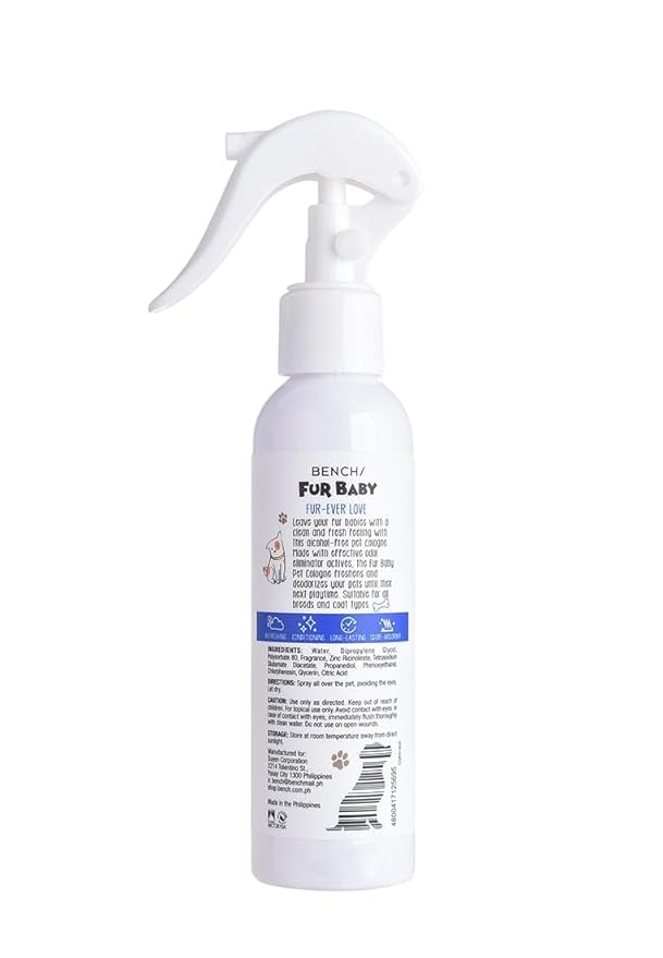 Bench Fur Baby Pet Cologne 140 ml (Aromatic - Floral - Fougere)