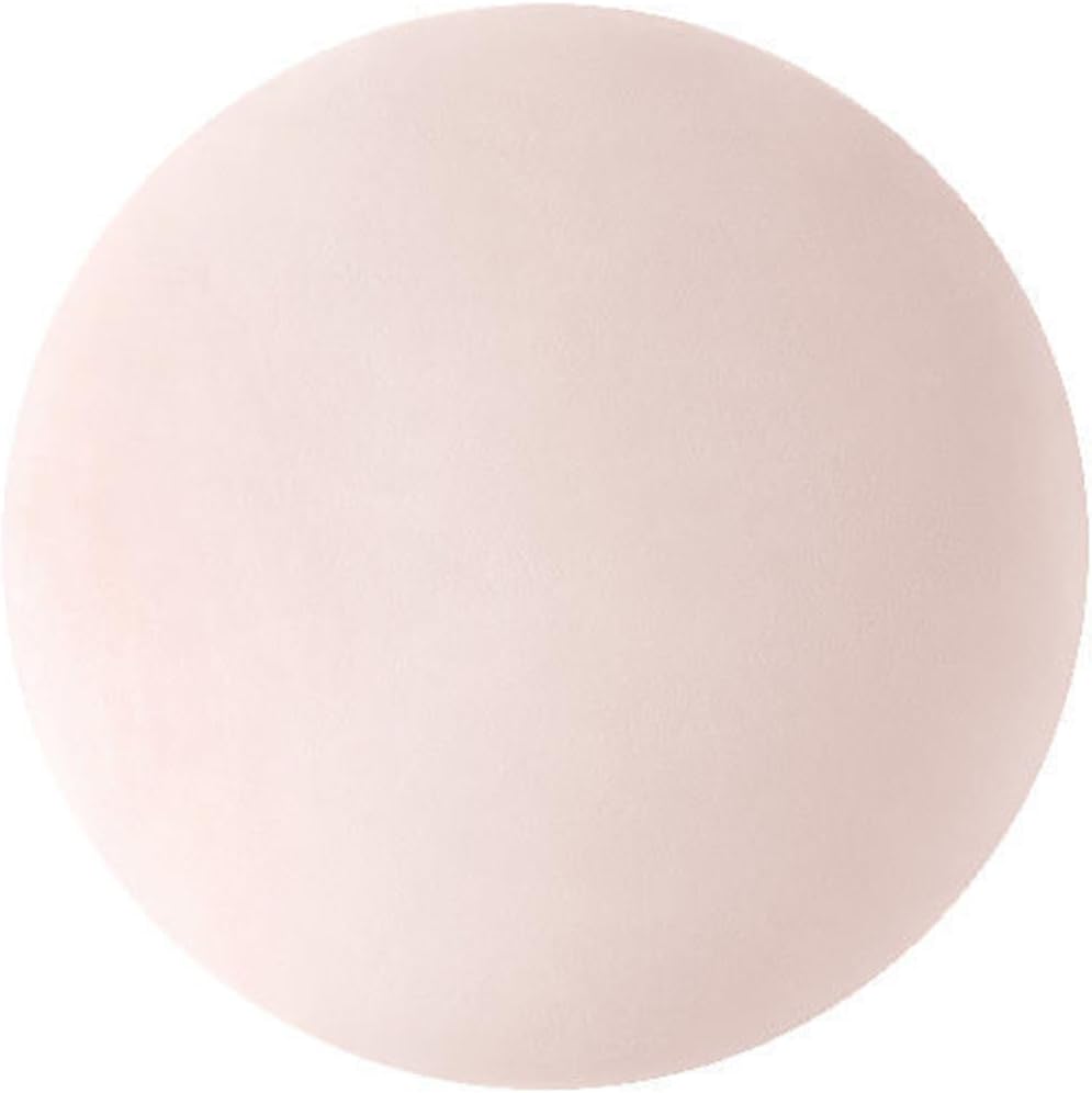 MOJUN Round Throw Pillow, 15.7" Soft Solid Color Home Decorative Round Pillows Sofa Chair Cushion Floor Pillows for Couch Car Living Room Bed, Light Pink