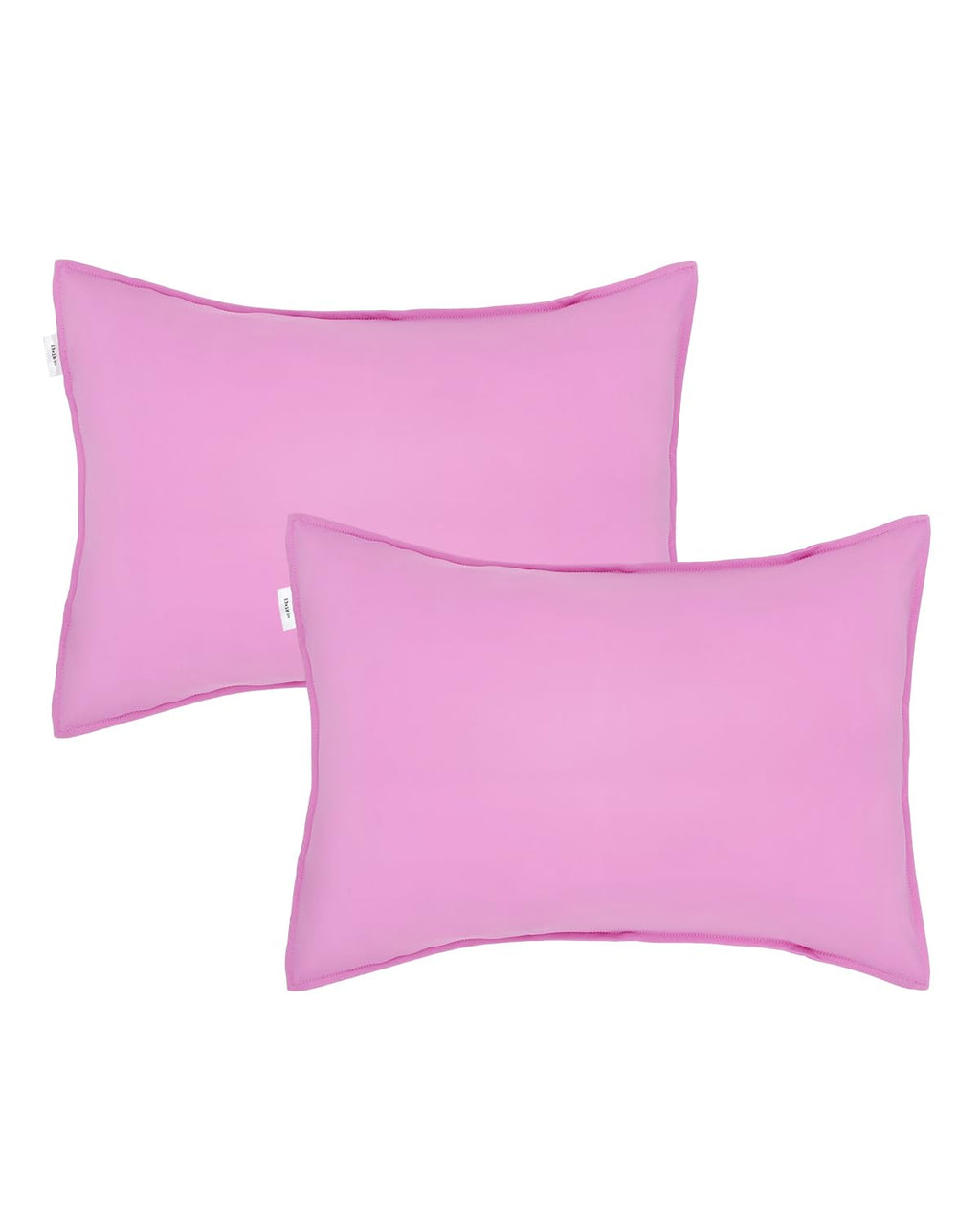 ALVABABY Toddler Pillowcase Stretchy Nylon&Spandex Soft Kids Pillow Cover 2 Pack Fit 13"x 18" or 12"x16" Envelope for Girl Boy Sleepy Travel Pink 2TPN01A