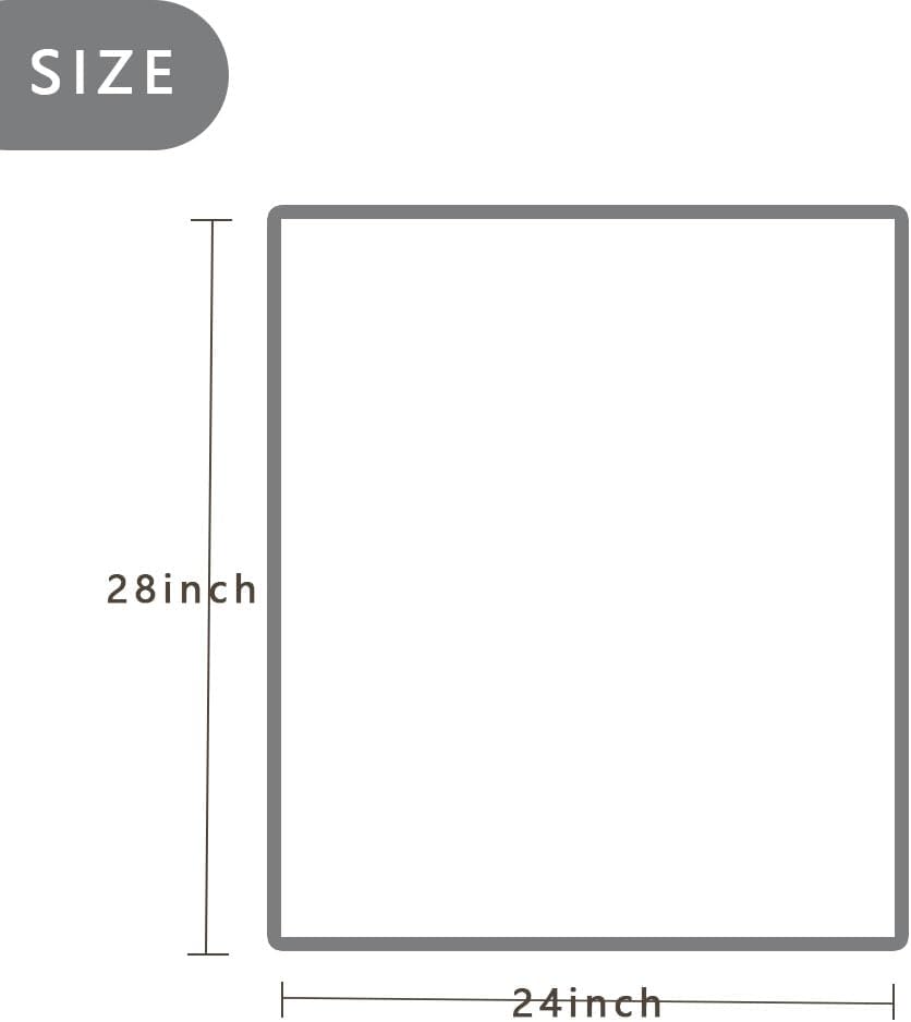 Couch Arm Covers, Anti-Slip Sofa Armrest Cover for Recliner, 2pc Washable Sofa Arm Covers, Dogs Cats Pet Scratch Proof Couch Arm Protectors, Light Grey, 24x28inch