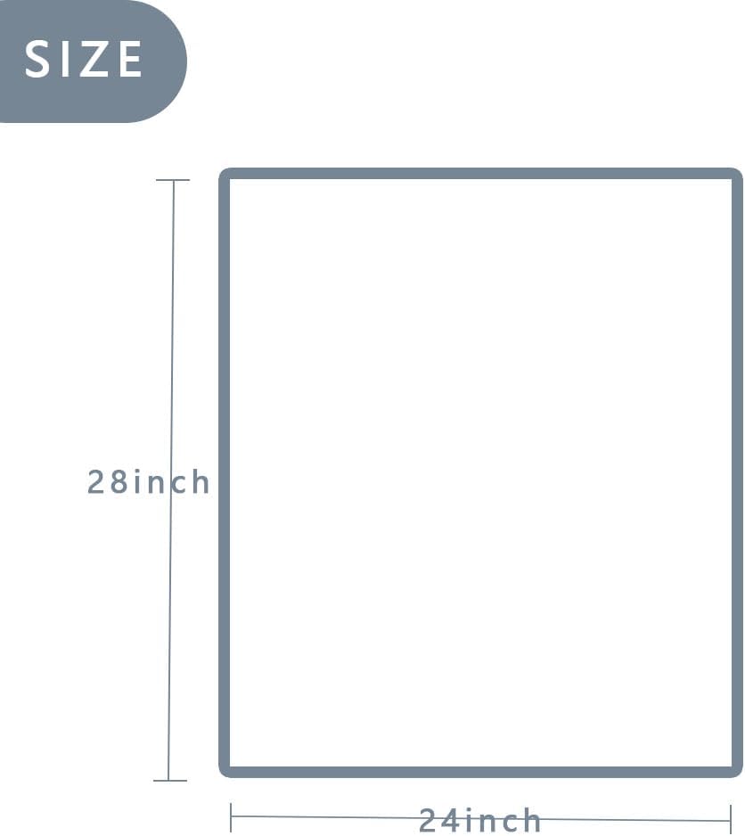 Couch Arm Covers, Anti-Slip Sofa Armrest Cover for Recliner, 2pc Washable Sofa Arm Covers, Dogs Cats Pet Scratch Proof Couch Arm Protectors, Light Blue, 24x28inch