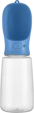 WePet Portable Dog Water Bottle, 19 OZ, Leak Proof Puppy Water Dispenser with Drinking Feeder for Pets Outdoor Walking, Hiking, Travel, Food Grade Plastic