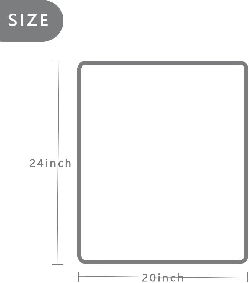 Couch Arm Covers, Anti-Slip Sofa Armrest Cover for Recliner, 2pc Washable Sofa Arm Covers, Dogs Cats Pet Scratch Proof Couch Arm Protectors, Light Grey, 20x24inch