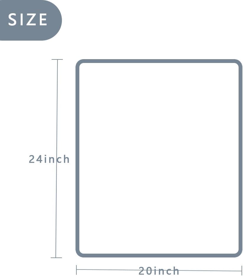 Couch Arm Covers, Anti-Slip Sofa Armrest Cover for Recliner, 2pc Washable Sofa Arm Covers, Dogs Cats Pet Scratch Proof Couch Arm Protectors, Light Blue, 20x24inch