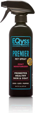 EQyss Premier Pet Spray - Moisturizes & Conditions for Healthy Skin & Coat, Non- greasy, Repels Dust & Dirt - Great for Dogs, Cats, Puppies (16 oz)