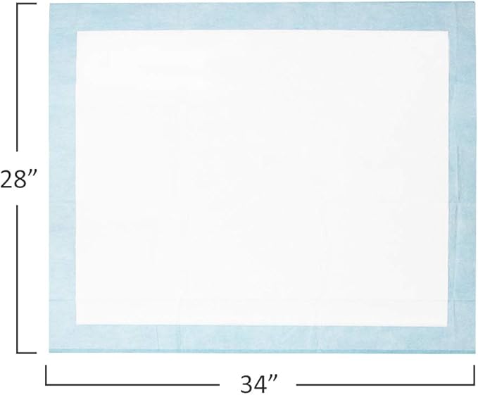 BV Puppy Pads XL 320 Count 28"x34" - Leak-Proof Pee Pads for Dogs with 6-Layer Design, Rapid Dry Sheet & Attractant - Dog Pad Extra Large with Odor Control - Perfect for Big Dogs & Indoor Use