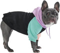 Spark Paws Dog Hoodie – Premium Dog Sweater for Small, Medium, and Large Dogs | Warm Outfits for French Bulldogs, Pitbull, Puppy, Winter Jacket Alternative - Cyber Punk - XL