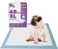 BV Puppy Pads XL 40 Count 28"x34" - Leak-Proof Pee Pads for Dogs with 6-Layer Design, Rapid Dry Sheet & Attractant - Dog Pad Extra Large with Odor Control - Perfect for Big Dogs & Indoor Use