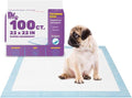 BV Puppy Pads Leak-Proof 100 Count 22"x 22" - Absorbent Pee Pads for Dogs with 6-Layer Design, Rapid Dry Sheet & Built-in Attractant - Dog Pad with Odor Control, Perfect for Puppies & Senior Dogs