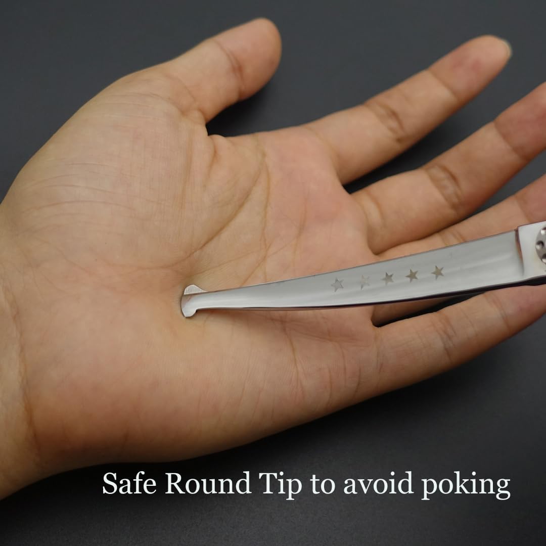 7 inches Safe Dog Grooming Scissors Set with Round Tip,Straight & Thinning & Curved Shears Set with comb for Dog & Cat Grooming (Black 3 in 1 with comb)