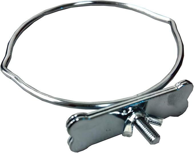 Lot of 2 Bird Parrot Cage Stainless Steel Seed Water Feeder Replacement 4-Inch Wide 2-Inch Deep Cups with Adjustable Cage Holders