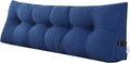 Triangular Wedge Pillow headboard Queen Size for Couch Large headboard Pillow with Removable Cover Back Rest Pillows for Sitting up in Bed