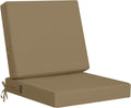 idee-home Outdoor Cushions for Patio Furniture, Outdoor Seat Cushion, Waterproof Couch Hampton Bay Deep Seat Replacement Chair Cushions for Garden Lawn Backyard Deck, 22 x 22