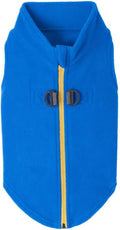 Gooby Boys X-Small Chest (~11 Inch) Zip Up Fleece, Blue, X-Small 11 US