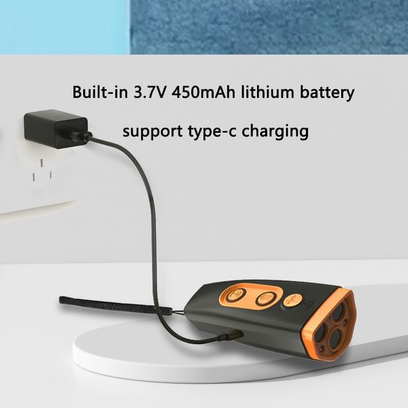 M/P Dog Bark Deterrent Devices, 2025 Upgraded 3X Ultrasonic Anti Barking Device for Dogs, Stopping Dog Barking, Portable Dog Training Device, Safe & Effective for Indoors & Outdoor use