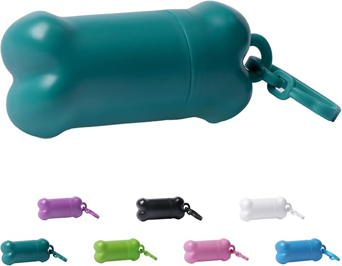 Portable Dog Treat Pouch for Pet Training, Mini Treat Holder Small Dog Treat Bag and Training Container -1 piece(Dark Green)