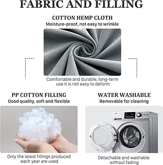 Wedge Headboard Pillow Dorm Room Reading Pillow Back Support for Sitting Up in Bed Bolster Lumbar Cushion Body Positioning Bedrest Gifts for Mom Velvet 76in Light Gray King