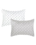 ALVABABY Toddler Pillowcases 2 Pack Organic Cotton Kids Pillow Cover Fit 13"x 18" or 12"x16" Envelope for Girl Boy Sleepy Travel(Pillowcase Only)