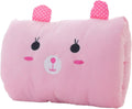 Kids Cartoon Hand Pillow Hand Warmer,Multifunction Home Animal Doll Plush Muffs Cartoon,Soft Cotton,for Napping,Travel Essentials (model1)
