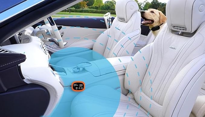 Indoor Pet Barrier for 2 Dogs,Wireless Indoor Electric Fence,Pet Gate, Keeps Areas Off Limits,Dog Home Proofing, Waterproof/Rechargeable/Beep/Static Training Collar,Orange Kit