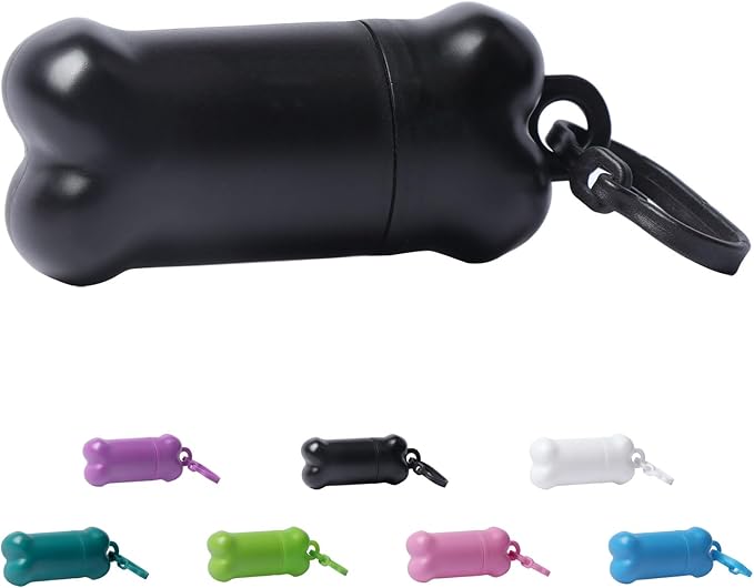 Portable Dog Treat Pouch for Pet Training, Mini Treat Holder Small Dog Treat Bag for Training, Dog Snack Container -1 piece(Black)