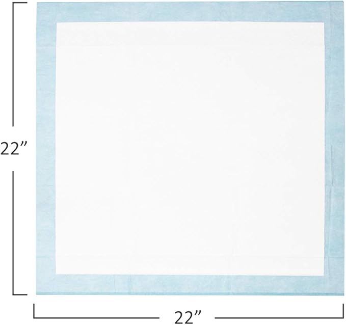 BV Puppy Pads Leak-Proof 100 Count 22"x 22" - Absorbent Pee Pads for Dogs with 6-Layer Design, Rapid Dry Sheet & Built-in Attractant - Dog Pad with Odor Control, Perfect for Puppies & Senior Dogs