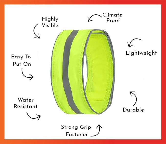 SPOT THE DOG! Reflective Dog Collar - Adjustable Pet Collars, Safe, Durable, Comfortable Dog Walking Accessories for Large Dog, Hunting Dog, Puppy, Lightweight Boy, Girl Dog Collars (Neon Yellow, L)