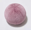 MOJUN Plush Ball Pillow, Round Throw Pillow Home Decoration Floor Pillow Cushion, Sphere Pillow for Chair Couch Sofa Bedroom Gift (13.77inch, Purple)