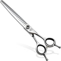 Dog Grooming Scissors: 7 inch Pet Fluffy Shears Made Of Japanese 440C Advanced Stainless Steel Professional Grooming Scissors for Dogs Cats and Other Pets