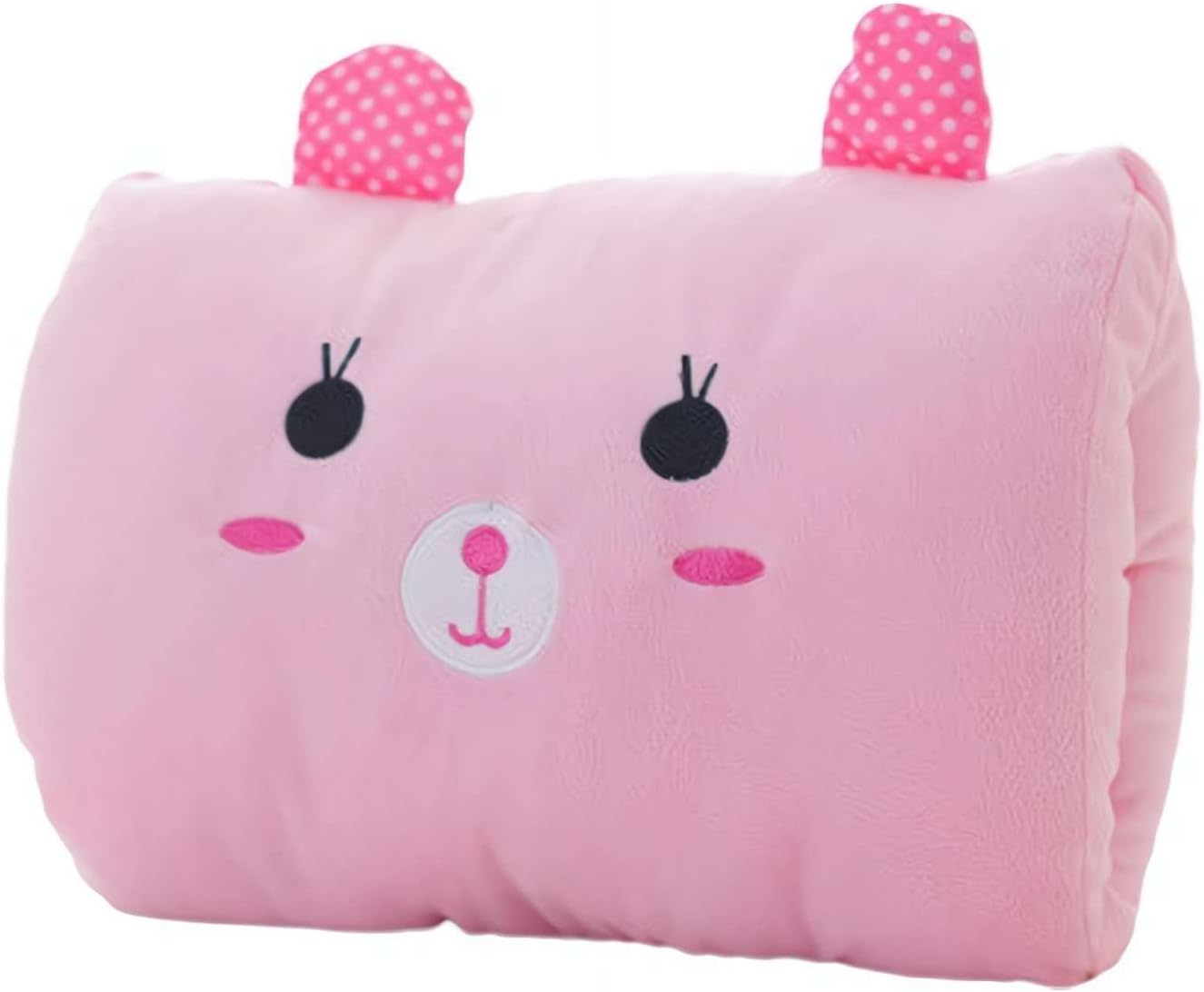 Kids Cartoon Hand Pillow, Cute Plush Animal Hand Warmer Pillow, Children's Throw Pillow Cushions for Students to Take A Nap, Travel Essentials