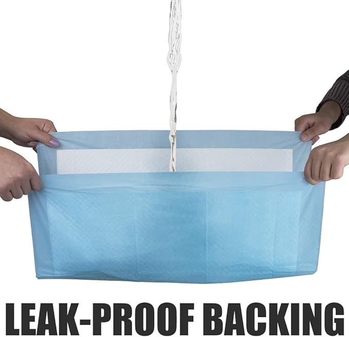 BV Puppy Pads Leak-Proof 100 Count 22"x 22" - Absorbent Pee Pads for Dogs with 6-Layer Design, Rapid Dry Sheet & Built-in Attractant - Dog Pad with Odor Control, Perfect for Puppies & Senior Dogs