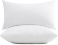 puredown® 12x20 Pillow Inserts, 2 Pack Fluffy Soft Lumbar Pillows Filled with Plump Stuffer, Rectangle Decorative Pillows for Couch, Sofa, Bed and Home Decor
