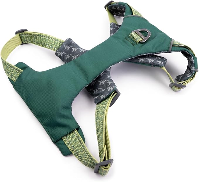 Winchester Pet No-Pull Adjustable Soft Padded Dog Vest Harness with Reflective Stitching, Smoke Pine, Medium