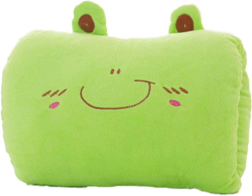 Kids Cartoon Hand Pillow Hand Warmer,Multifunction Home Animal Doll Plush Muffs Cartoon,Soft Cotton,for Napping,Travel Essentials (model9)