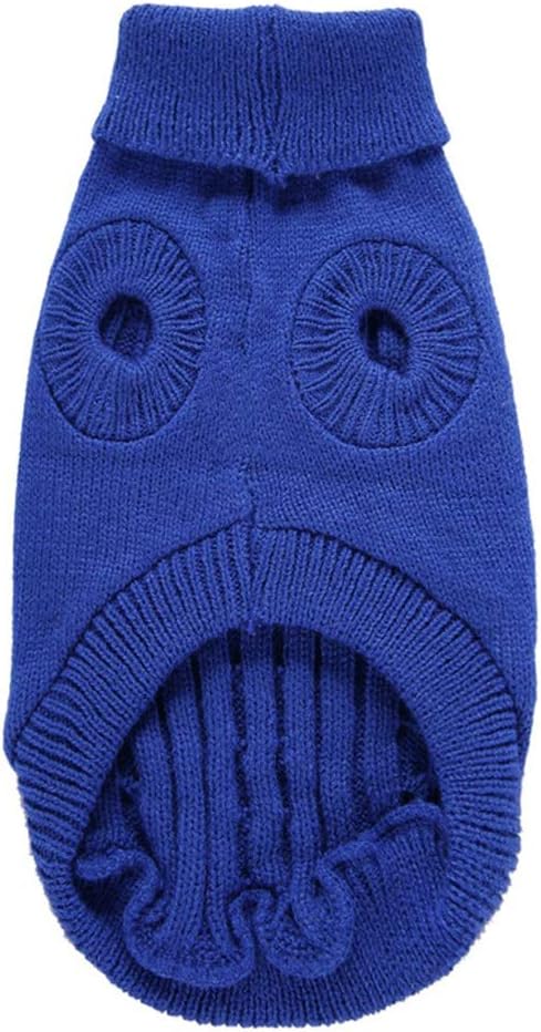 Dog Sweater for Small, Medium, Large Dogs - Warm Winter Classic Turtleneck Pet Clothes Coat for Puppies, Cats - Cute Christmas Sweater for Girls and Boys