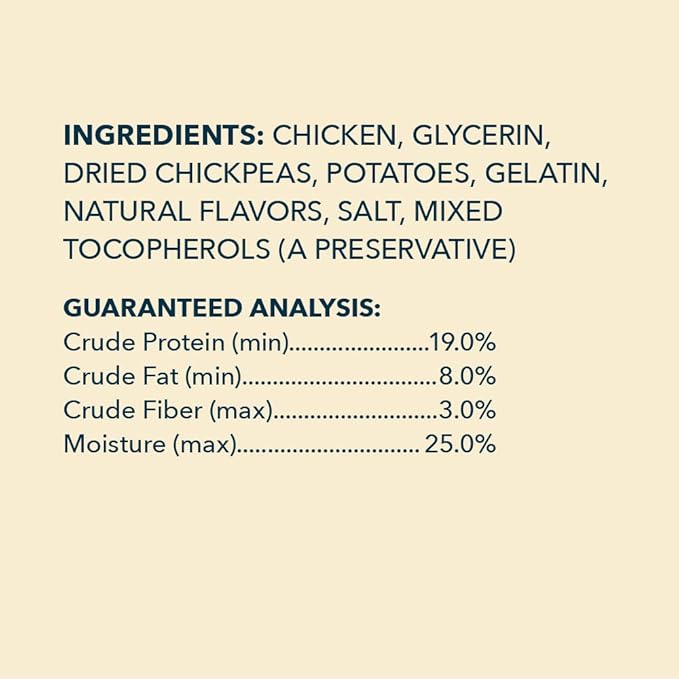 Amazon Brand - Wag Soft & Tender American Jerky Dog Treats – Chicken Recipe (6 oz)