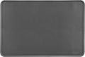 Amazon Basics Waterproof Anti-Slip Silicone Pet Food and Water Bowl Mat, 24 x 16 inches, Grey, Solid