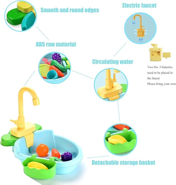 Bird Bath for Cage, Automatic Bath for Birds, Parrot Shower Bathtub Outdoor with Faucet, Bird Shower Swimming Pool Toy for Ferret, Budgie, Goldfinch, Cockatiel, Parakeet, Lovebird(Blue)