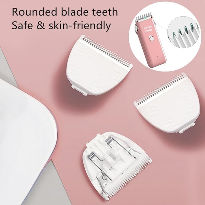 Washable Replacement Blades for Dog Clipper,Replacements Blades for Dogs and Cats Grooming Clippers,6 PCs of Replacement Blades Only