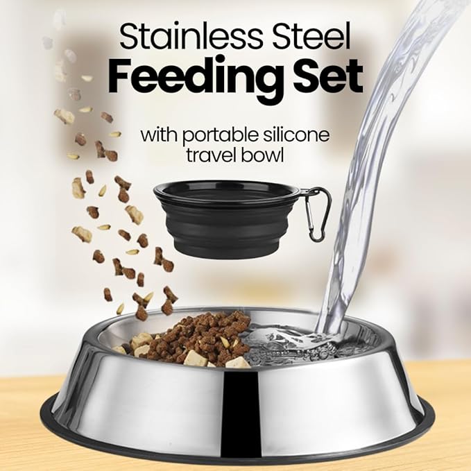 PupLuxe Puppy Starter Kit - Black 22 Piece Dog Training Kit | Great Puppy Gift for First Time & Experienced Owners | New Dog Bundle