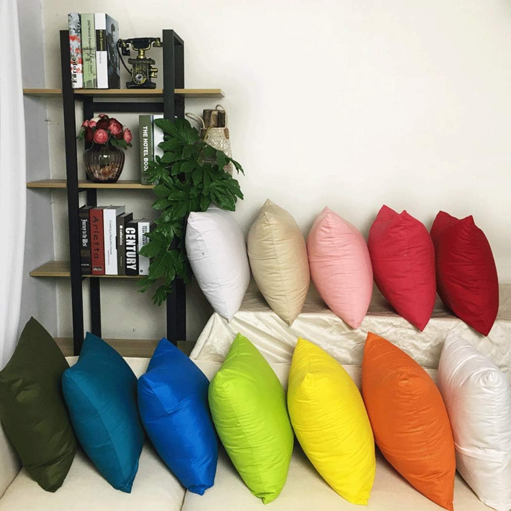 Thmyo 4-Pack 100% Cotton Comfortable Solid Decorative Throw Pillow Case Square Cushion Cover Pillowcase Sublimation Blank Pillow Covers Christmas DIY Throw Pillowcase for Sofa(26x26inch/66x66cm,White)