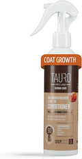 Tauro Pro Line Dog Leave in Conditioner Spray - Supports Pet Coat Regrowth - Cat & Dog Detangler Spray for Shedding, Matted Hair or Post-Surgery Care, Ideal for Doodle, Poodle (Derma Care 8.5 Fl Oz)