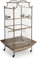 Retro Renaissance Iron Select Bird Cage with Elegant Design, Durable Construction, Easy-Clean Tray Coco